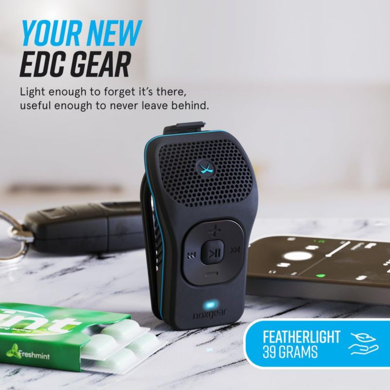 Parlante Bluetooth Noxgear 39g Impermeable 15H de Reproducción Paquete de 2