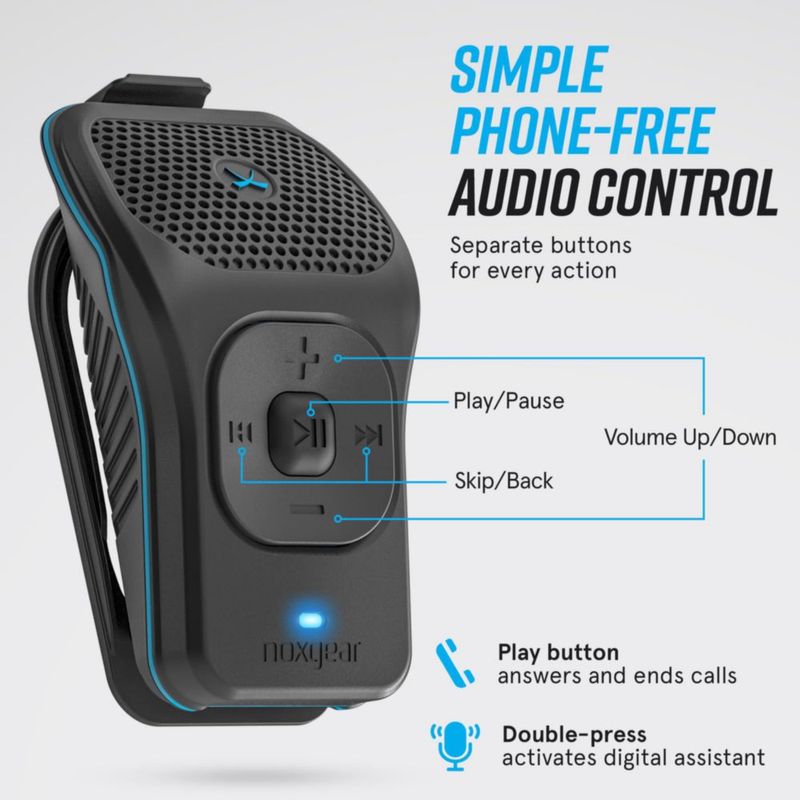 Parlante Bluetooth Noxgear 39g Impermeable 15H de Reproducción Paquete de 2