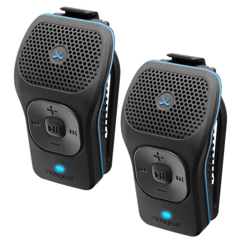 Parlante Bluetooth Noxgear 39g Impermeable 15H de Reproducción Paquete de 2