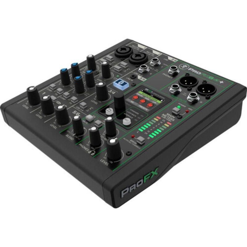 Mezcladora analógica Mackie ProFX6v3+ de 6 canales con Bluetooth