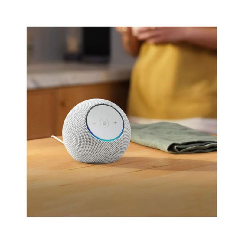Bocina Inteligente Echo Dot Max Blanca con Alexa