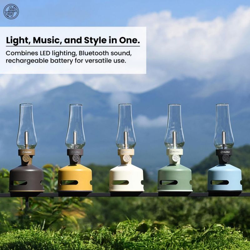 Lámpara KOOKOO MoriMori Bocina Bluetooth Recargable por USB
