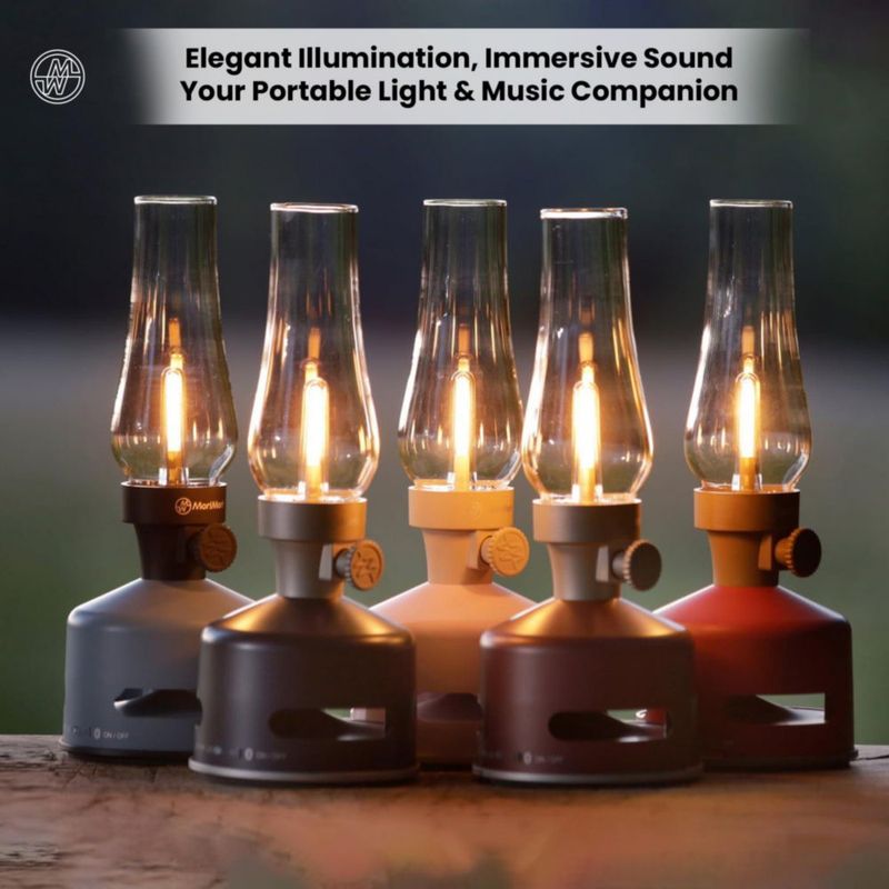 Lámpara KOOKOO MoriMori Bocina Bluetooth Recargable por USB