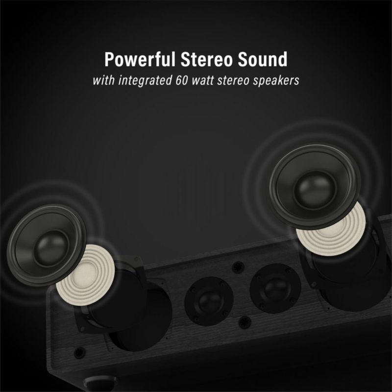 Tocadiscos Crosley CR6046A-BKSL 2 Velocidades Bluetooth Negro