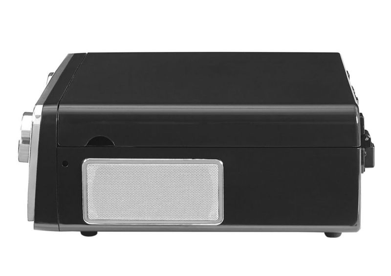 Tocadiscos Crosley CR6047A-BK 7 en 1 Bluetooth Radio con CD