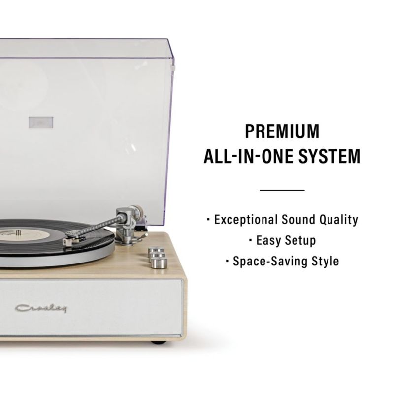 Tocadiscos Crosley CR6046A-NASL 2 Velocidades con Bocinas Bluetooth