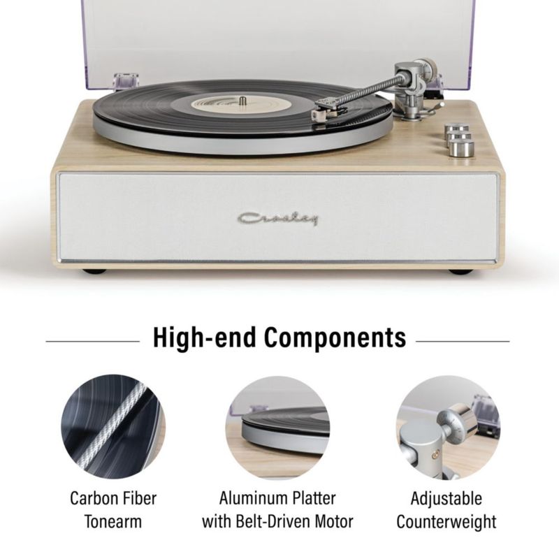 Tocadiscos Crosley CR6046A-NASL 2 Velocidades con Bocinas Bluetooth