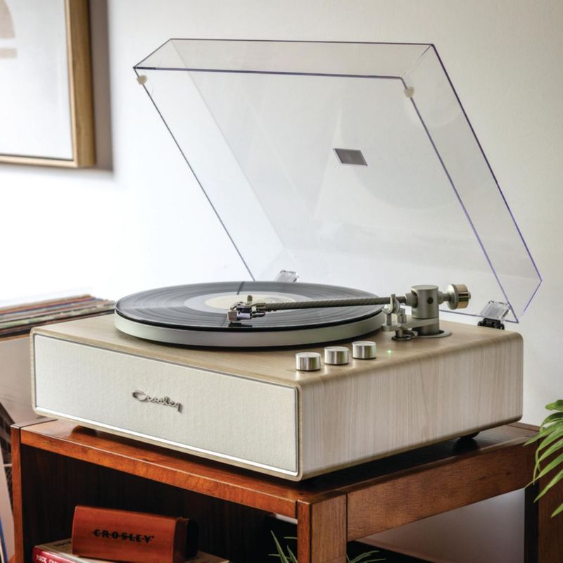 Tocadiscos Crosley CR6046A-NASL 2 Velocidades con Bocinas Bluetooth