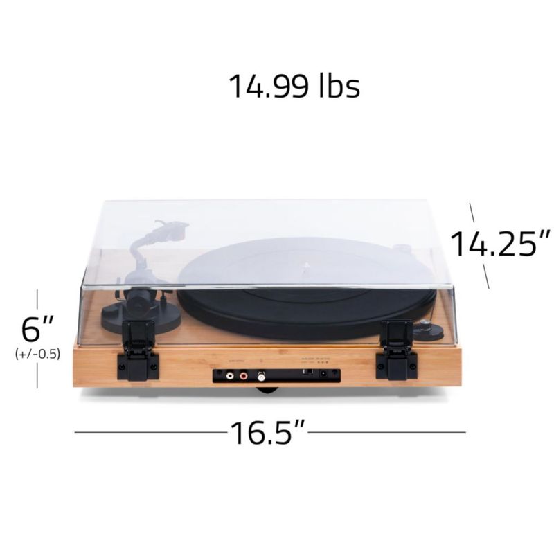 Tocadiscos Fluance RT83 de bambú con cápsula Ortofon 2M Red