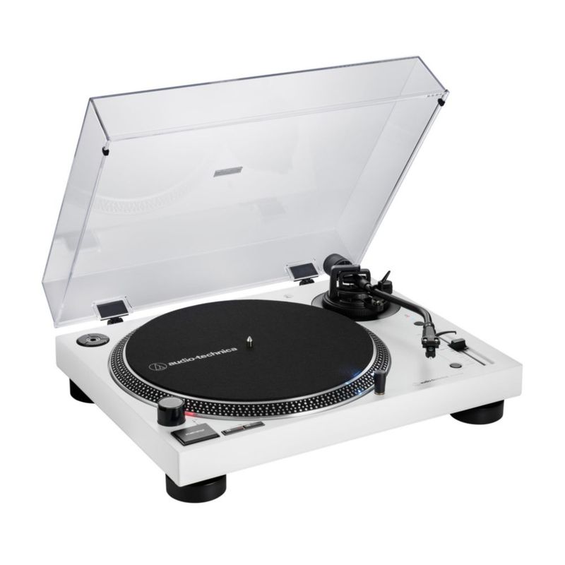 Tocadiscos Audio-Technica AT-LP120XBT-USB-WH inalámbrico blanco