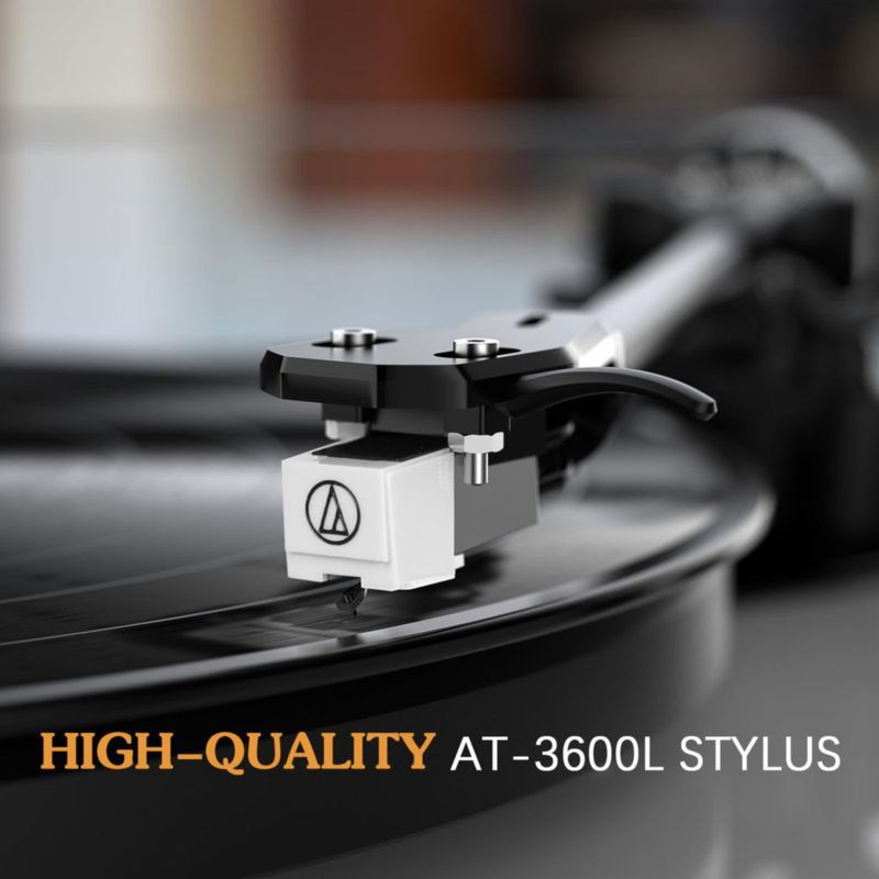 Tocadiscos 1byone AT-3600L Bluetooth Blanco