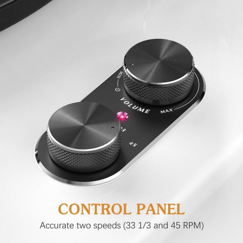 Tocadiscos 1byone AT-3600L Bluetooth Blanco