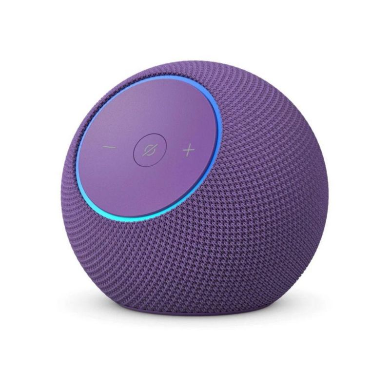 Bocina Inteligente Echo Dot Max Morada con Alexa