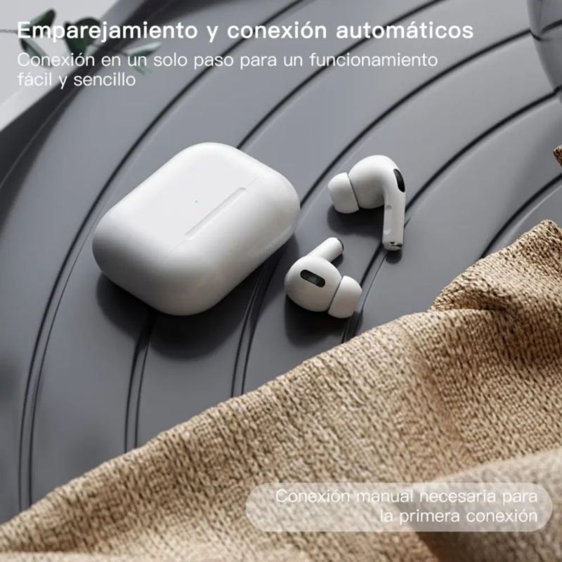 Audífonos Bluetooth Oem Compatible iPhone Android Blanco