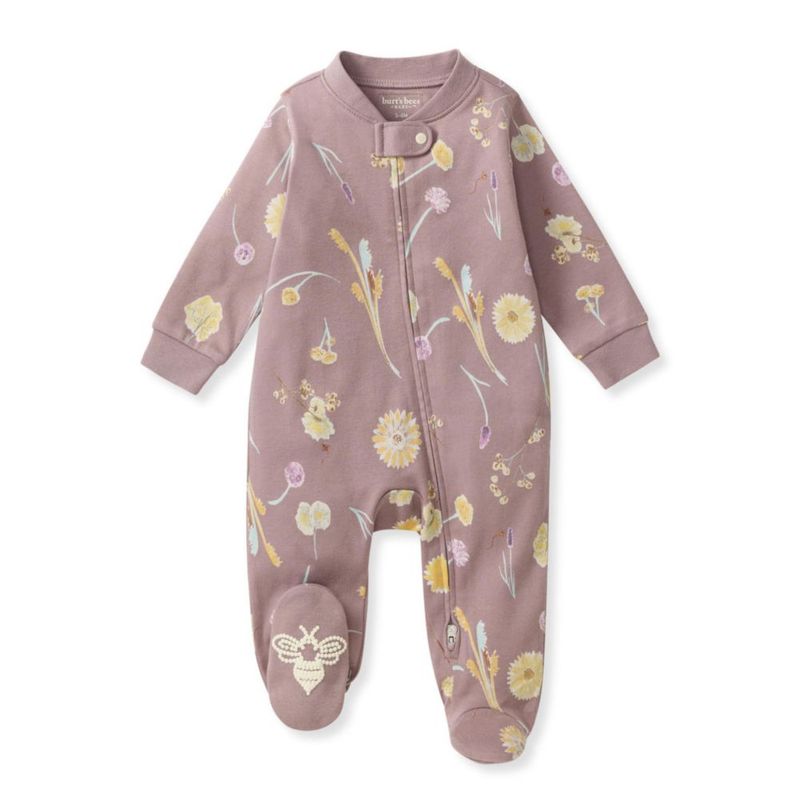 Conjunto de una pieza para bebé Burt's Bees Baby de algodón orgánico