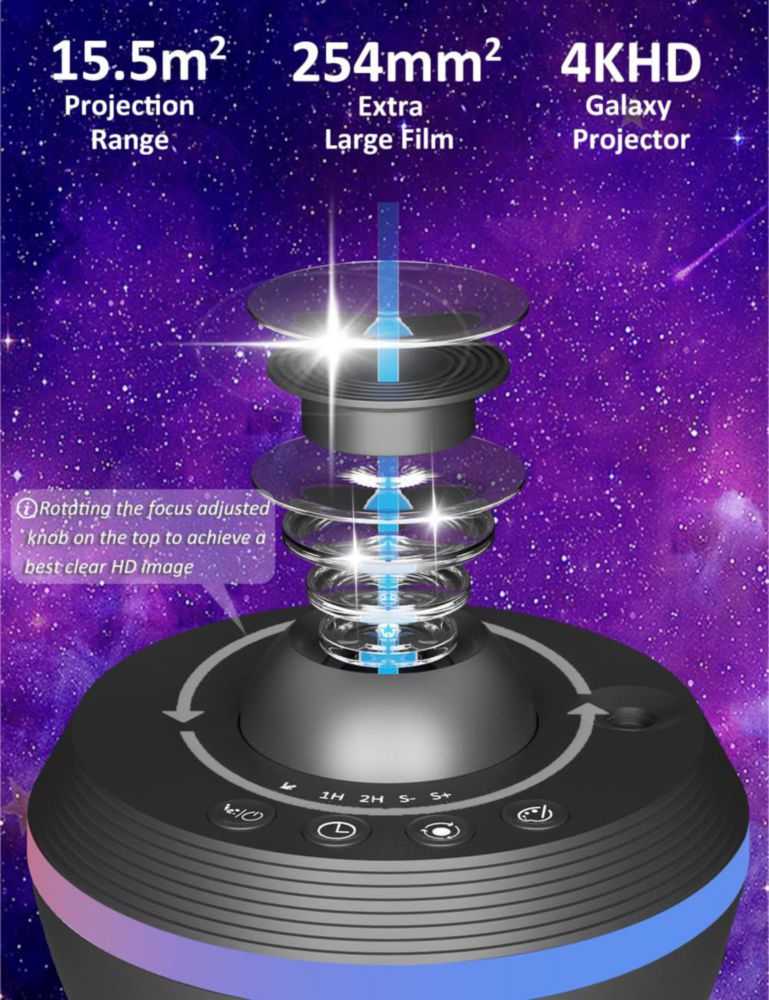 [Planetario] VanSmago Galaxy Projector 6ª generación actualizado