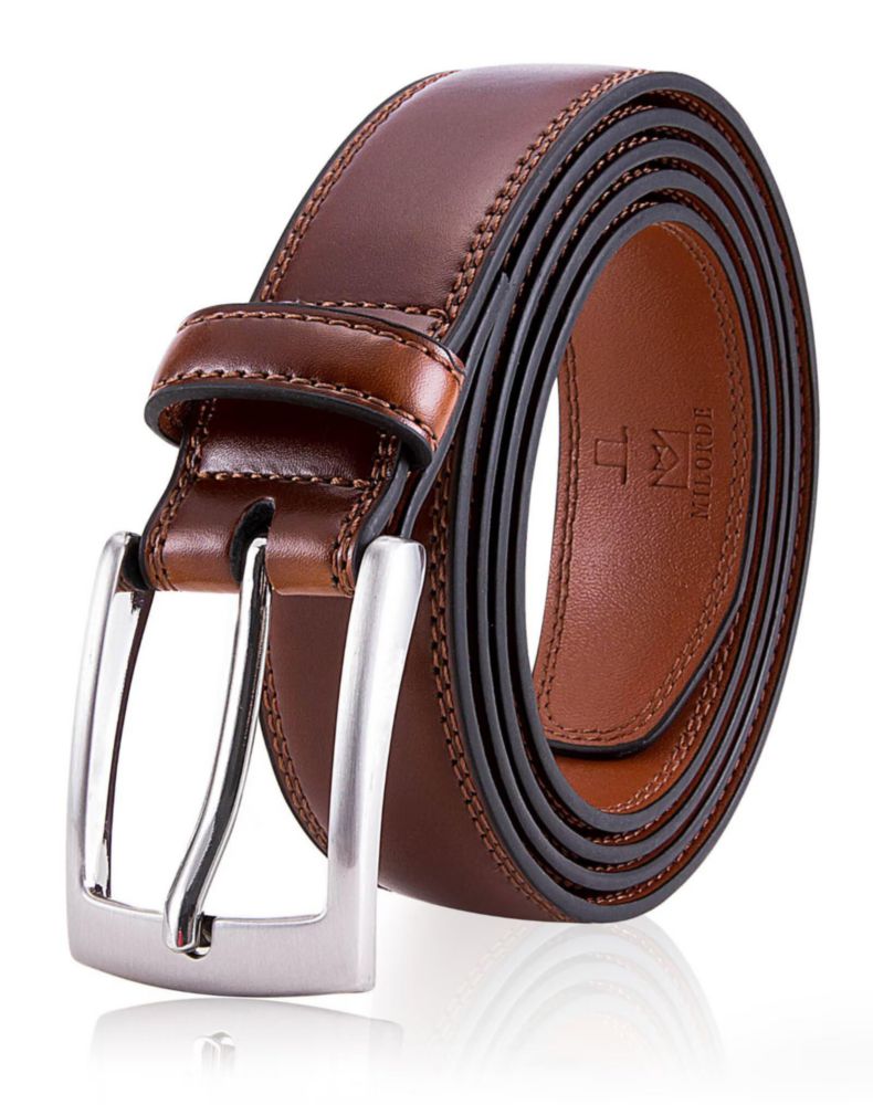 Cinturón MILARDE Marrón 86 cm – Moda y Diseño Clásico