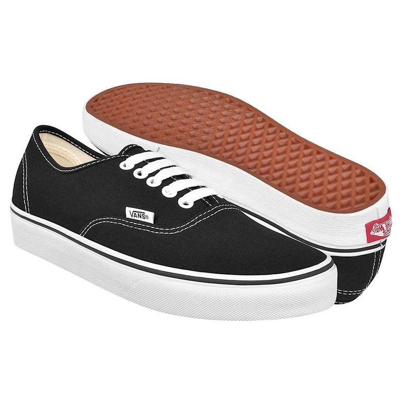 vans negro con marron