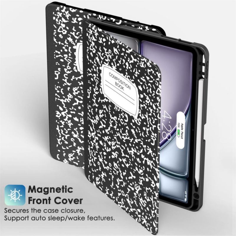 Funda para iPad Supveco 11"/10.9" con soporte para Pencil