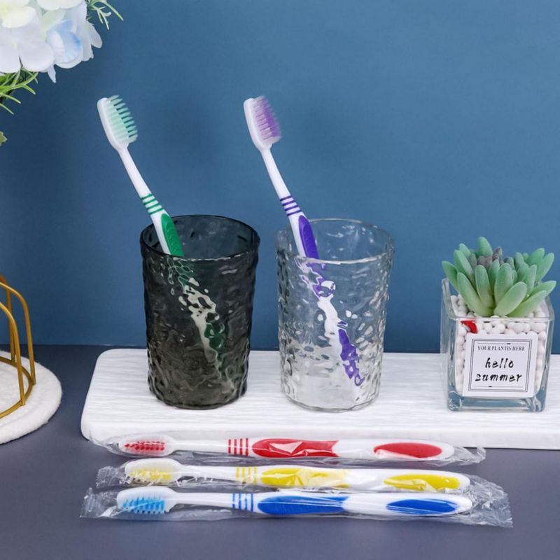 Cepillos de dientes desechables Codweny 30 unidades coloridas