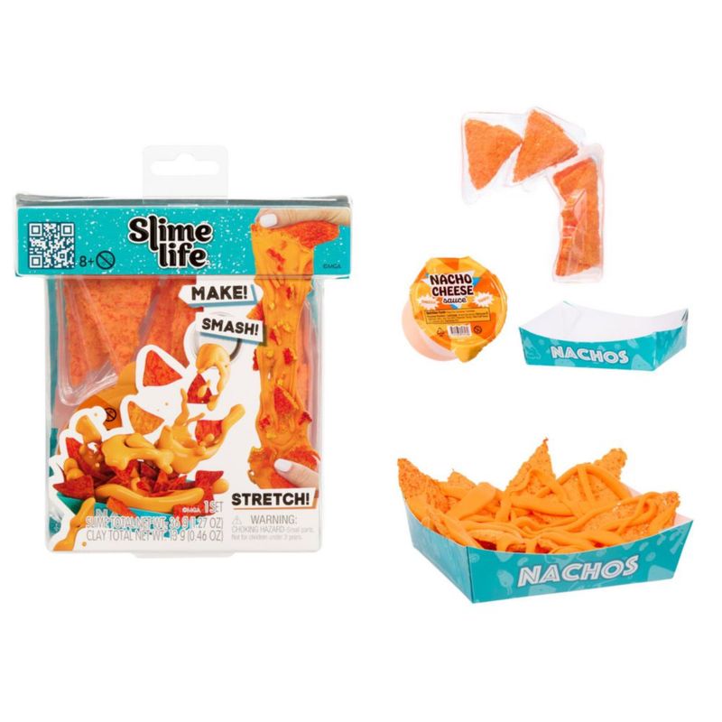 Kit de Slime Slime Life Nachos DIY: Haz Aplasta y Estira