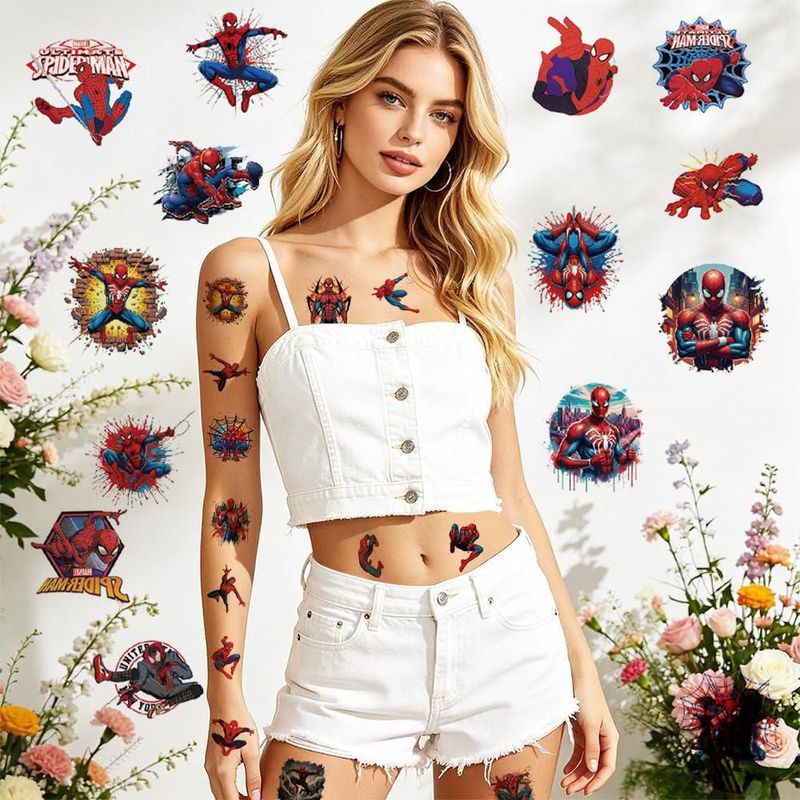Tatuajes temporales standhustle 60 unidades impermeables para niños