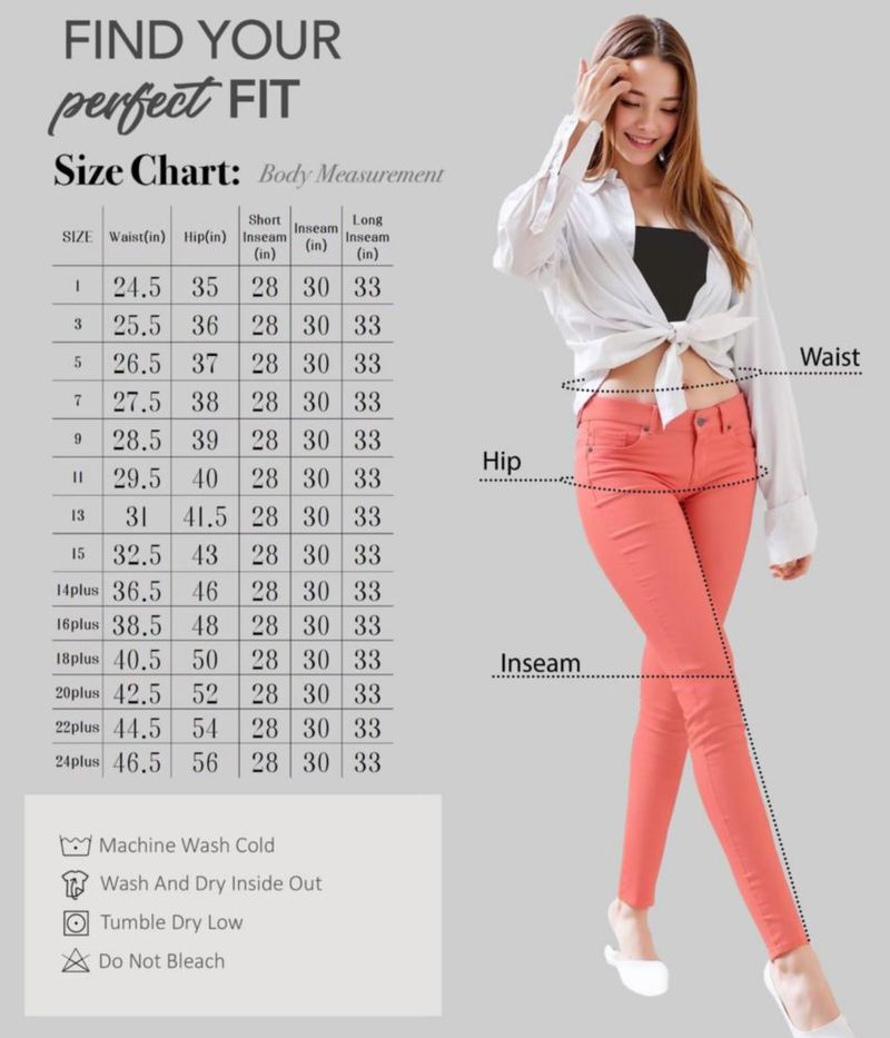 Jeans Hybrid & Company P43303SK Coral 1