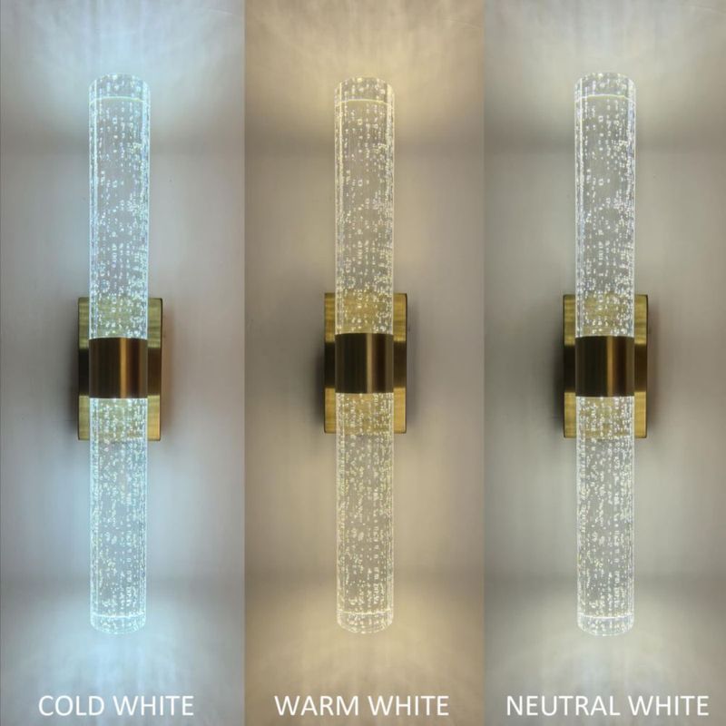 Apliques de pared inalámbricos Reddragon Lighting en oro – juego de 2