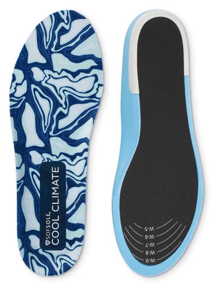 Plantilla Sof Sole para mujer talla 5‑11 con soporte de arco