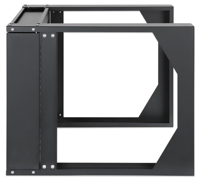 Rack 6U 19" Intellinet negro RAL 9004 de marco abierto