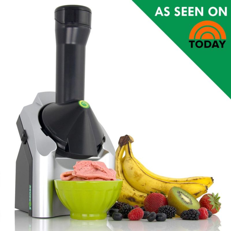 Máquina para hacer helados Yonanas Classic Original de 200 W color plateado