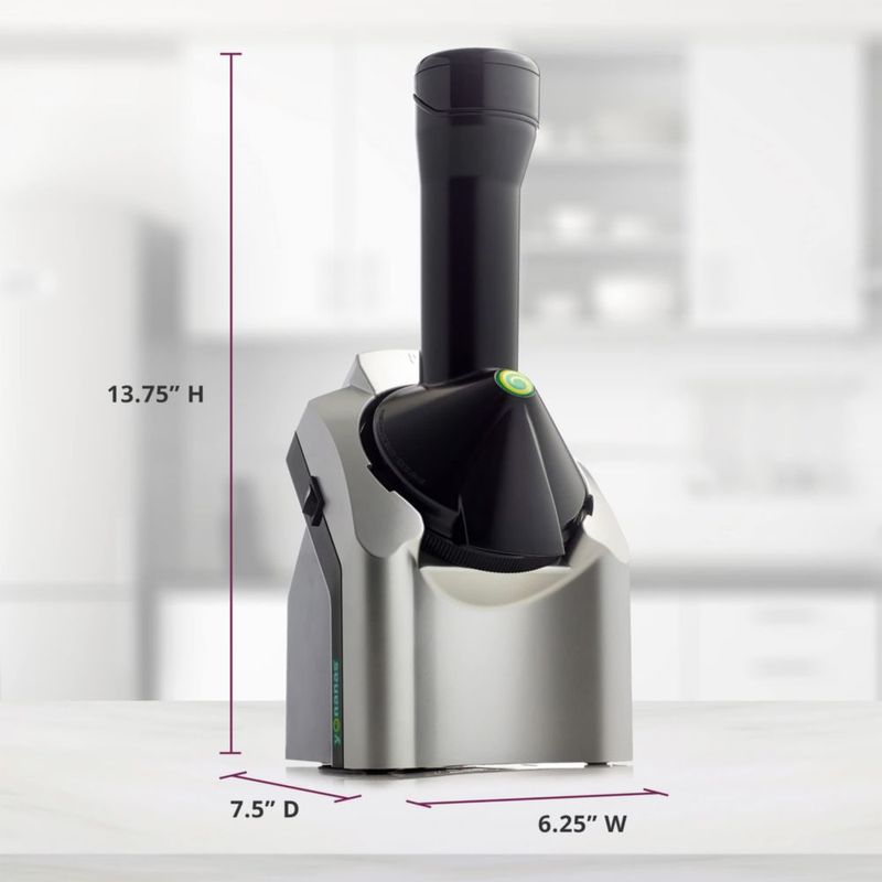Máquina para hacer helados Yonanas Classic Original de 200 W color plateado