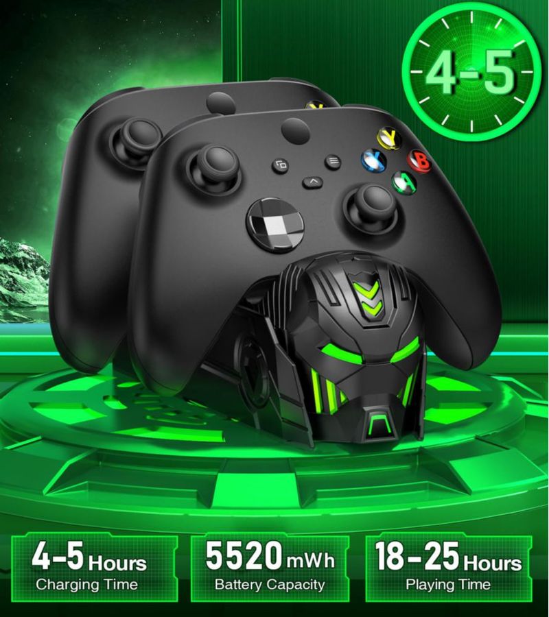 Controlador Charger Station Techerleaf Recargable Xbox