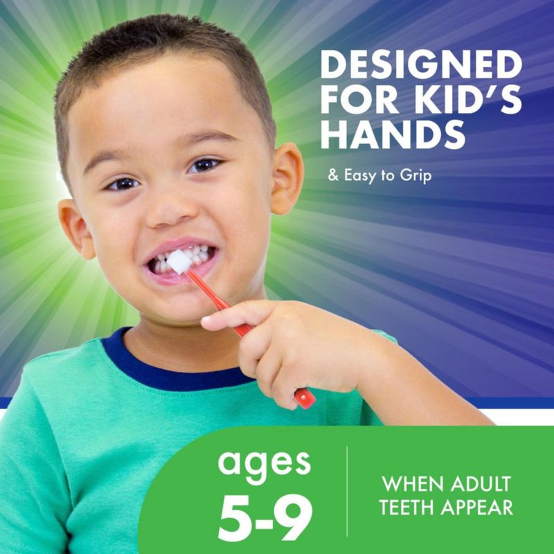 Cepillo de dientes Brilliant Kids 5-9 años color verde azulado - 1 unidad