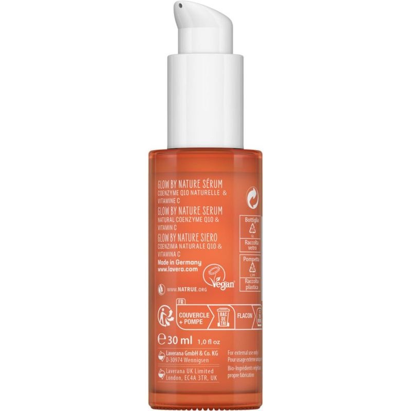 Suero facial lavera Glow by Nature 30 ml vegano