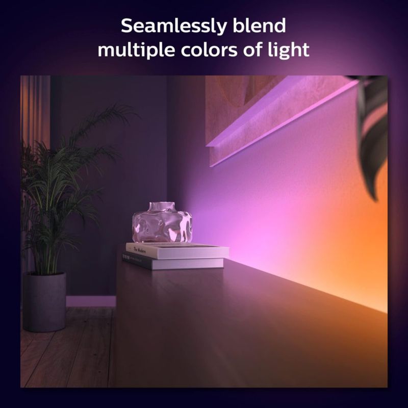 Extensión de tira de luz LED inteligente Philips Hue de 09 m multicolor