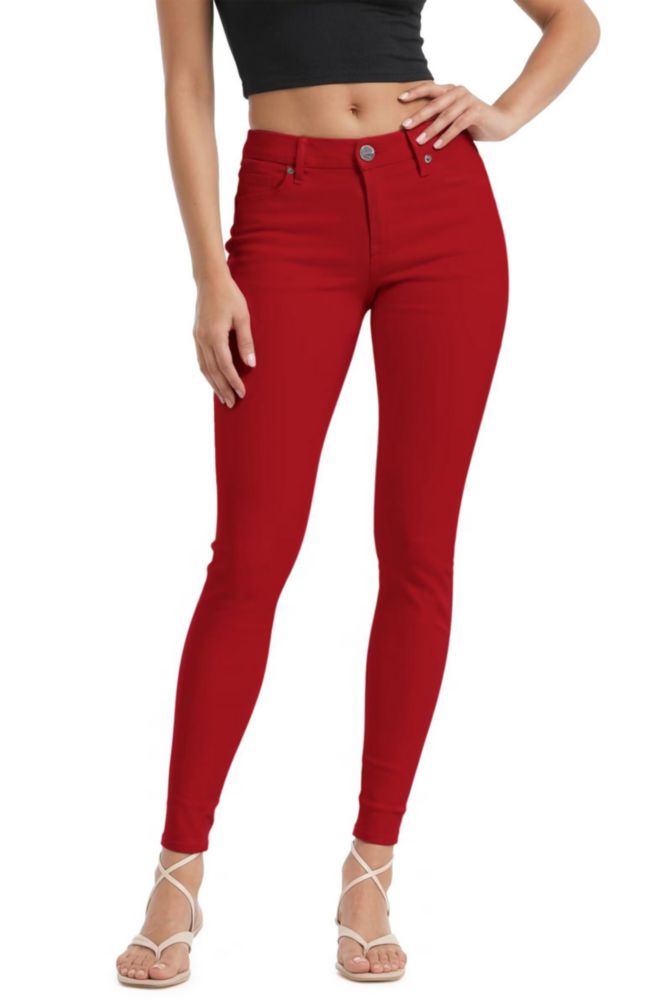 Jeans Hybrid & Company P37385SKX ROJO 84 cm de largo