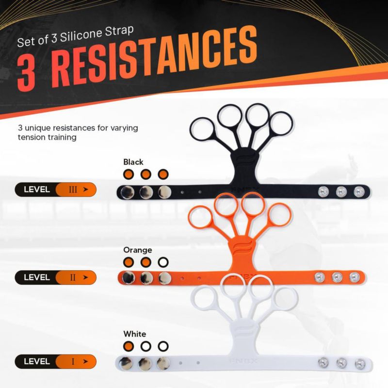 Guante de Voleibol FNBX Pack de 3 para Entrenamiento de Resistencia