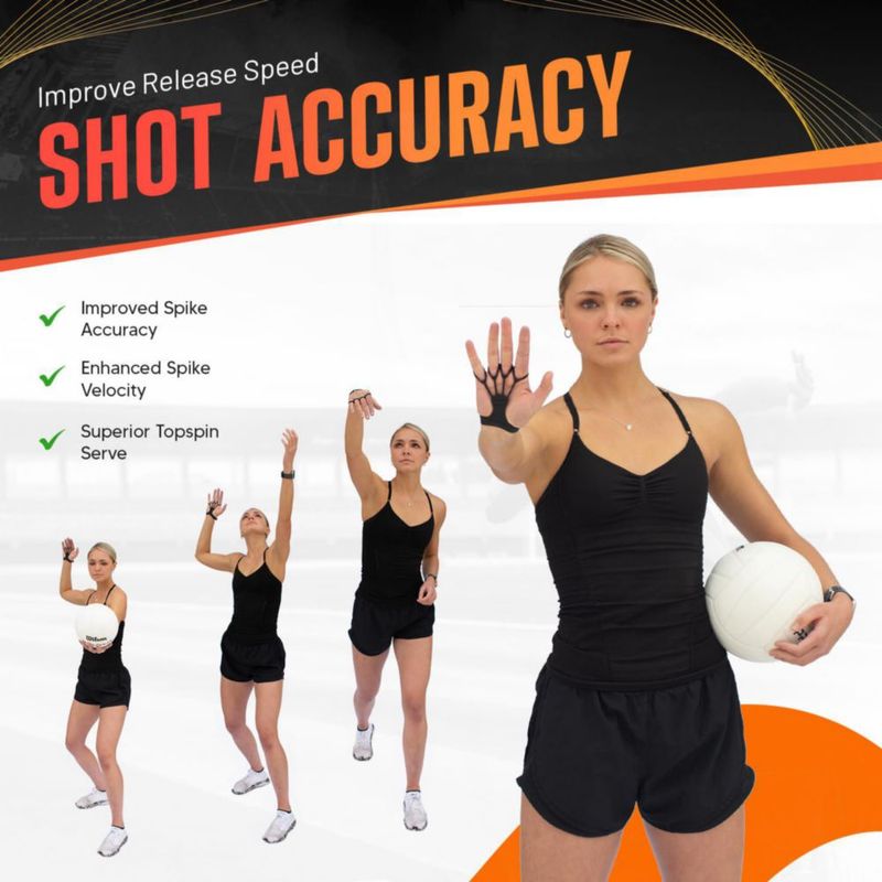 Guante de Voleibol FNBX Pack de 3 para Entrenamiento de Resistencia