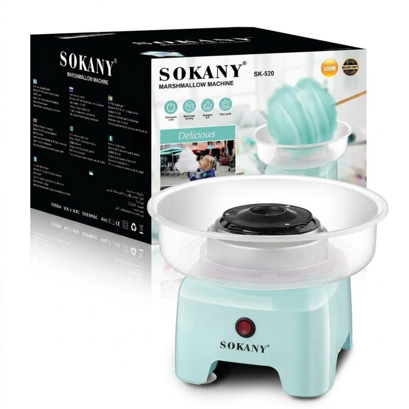 Máquina de Algodón de Azúcar SOKANY SK-520 500W