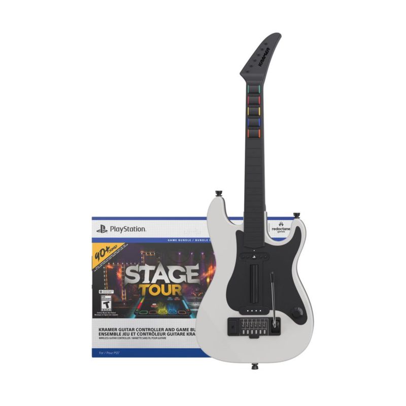Videojuego Stage Tour PS5 + Controlador Inalámbrico de Guitarra Kramer