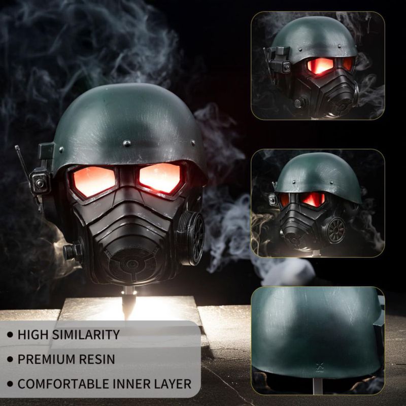 Máscara de Casco NCR Armor de HeroCrafts V1