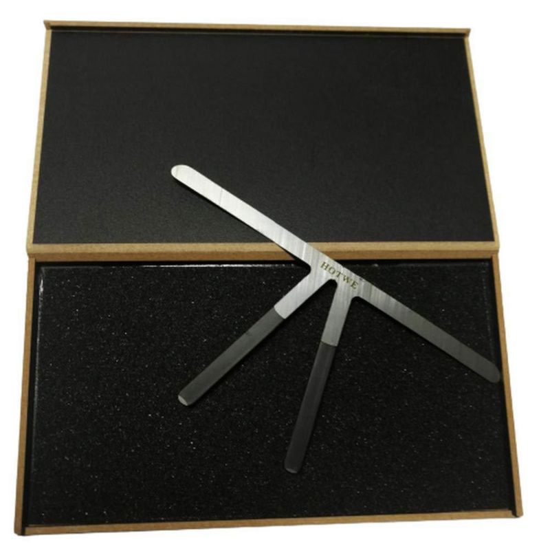 Regla para cejas HOTWE 14 cm Plateada – Herramienta de posicionamiento