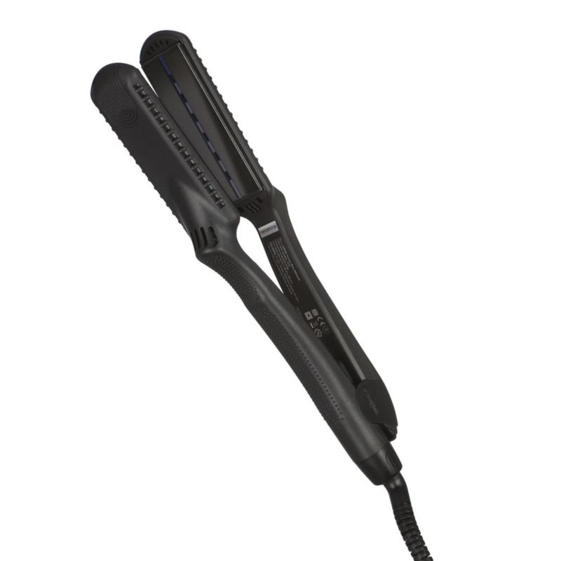 Alaciadora CROC Premium Pico Infrared Placa Nano Titanio Negro
