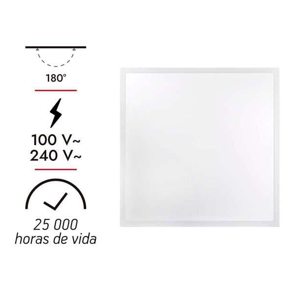 Panel LED Luz Directa 40W 60 x 60 cms Aksi