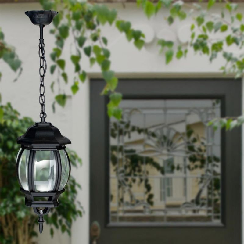 Farol colgante negro Aksi