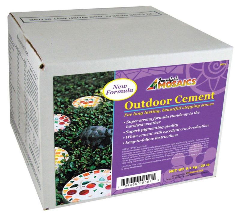 Cemento para exteriores Jennifer's Mosaics 91 kg (20 lb)