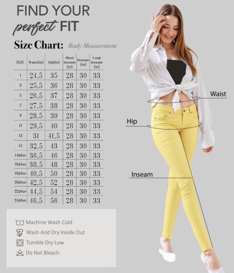 Jeans Hybrid & Company P43304SK Amarillo 9
