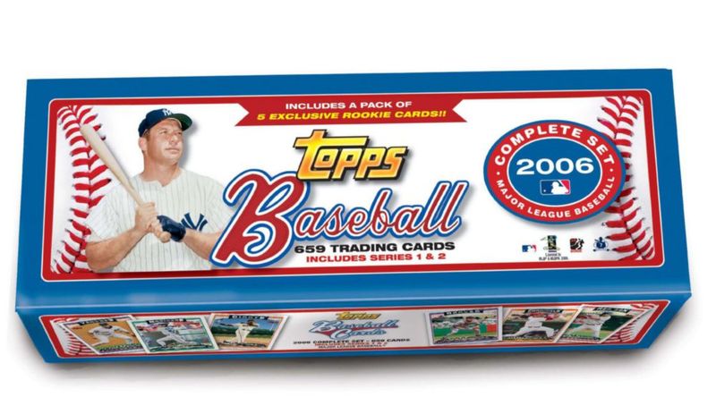 Cartas de béisbol Topps 2006 Serie 1 y 2 - Set de 659 piezas
