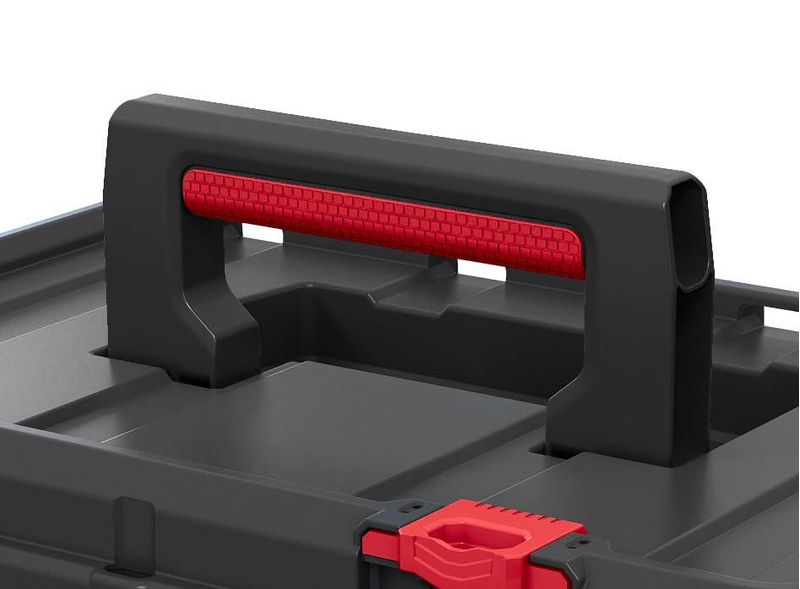 Caja de Herramientas Portátil Keter Stack N' Roll de Alta Resistencia